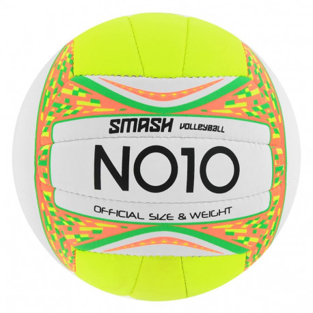 NO10 võrkpall Smash Green 56063 B 5, valge-roheline