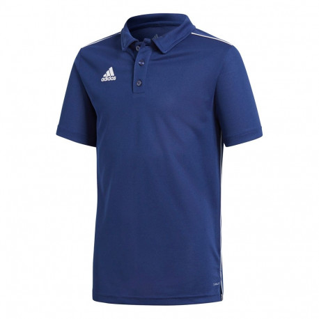 Koszulka dla dzieci adidas Core 18 Polo JUNIOR granatowy CV3680 116cm