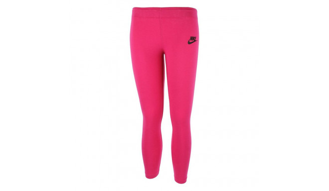 Legginsy dla dzieci Nike G NSW Tight Club Logo różowe 844965 615 L