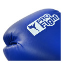 Rękawice bokserskie Profight PVC niebieskie 10