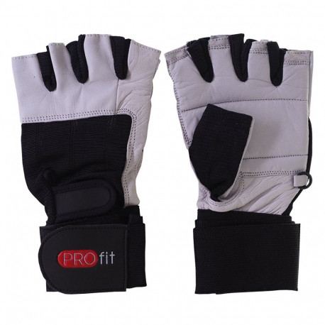Rękawice kulturystyczne Profit Gym Pro 1615   S