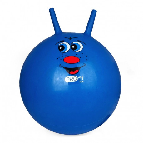 Piłka do skakania Profit 55 cm niebieska DK 2103