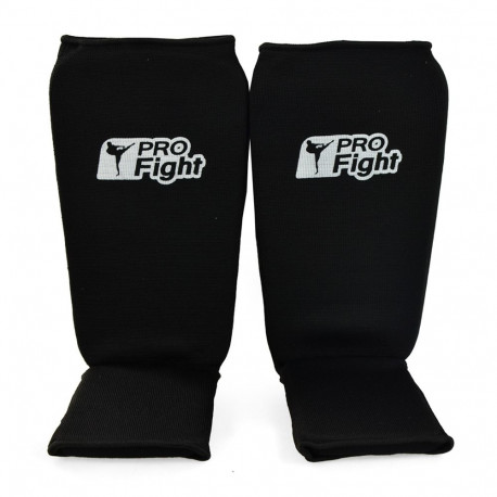 Ochraniacz na goleń stopę Step Profight Cotton 1104 czarny   M