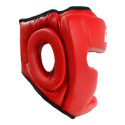 Kask bokserski Profight 705 PU czerwony senior
