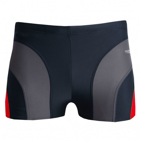Aqua-Speed meeste ujumispüksid Sasha 336 2407 S, hall-punane
