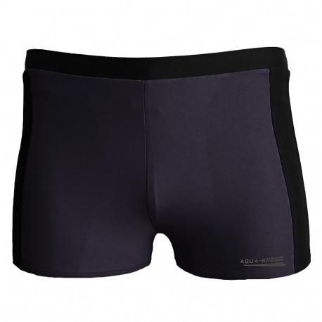 Spodenki kąpielowe męskie Aqua-Speed Jason szaro-czarno-zielone 138 3214   S