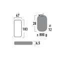 Materac High Peak Texas 185x47x6,5cm ciemnoszary 41003