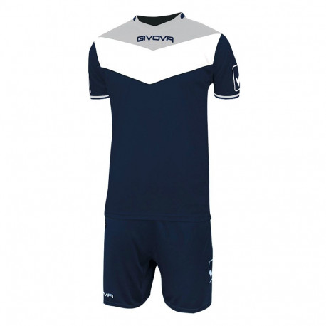 Givova spordikomplekt Kit Campo KITC53 0427 2XS, tumesinine-hall