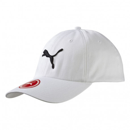 Czapka z daszkiem Puma Essential Cap Big Cat biała 052919 02   Senior