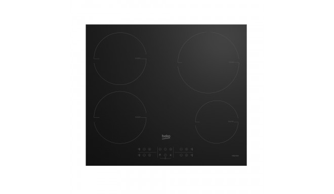 Beko HII64200MT hob Black Built-in 60 cm Zone induction hob 4 zone(s)