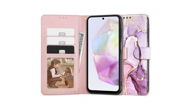 TECH-PROTECT WALLET GALAXY A35 5G MARBLE