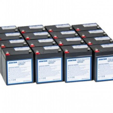 AVACOM BATTERY KIT FOR RENOVATION RBC140 (16PCS OF BATTERIES)