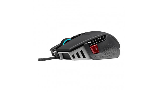 CORSAIR M65 RGB ULTRA Gaming Mouse Backlit RGB LED Optical Silver ALU Black