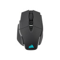 CORSAIR M65 RGB ULTRA Wireless Gaming Mouse Backlit RGB LED Optical Silver ALU Black