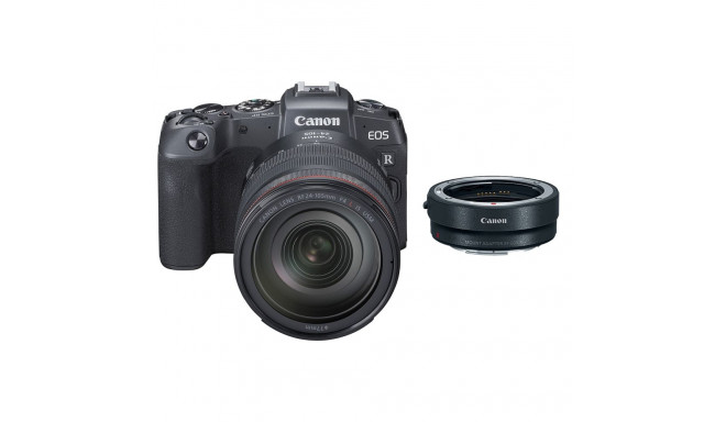 Canon EOS RP + RF 24-105mm f/4L IS USM + Mount Adapter EF-EOS R