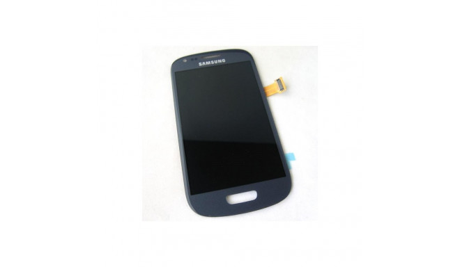 Samsung Galaxy S3 mini GT-I8190 LCD / touchscreen module, blue