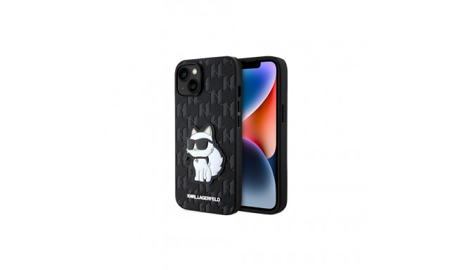 Karl Lagerfeld KLHCP14SSAKHPCK iPhone 14 6.1" must Saffiano Monogrammi Choupett