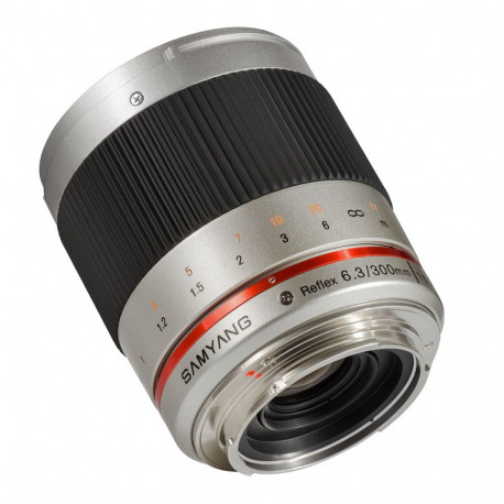 Samyang 300mm F6.3 Reflex Canon M silver