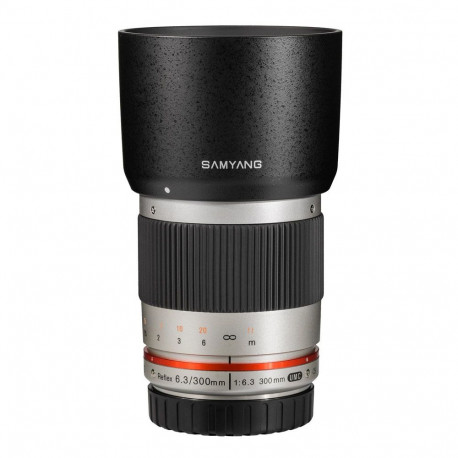 Samyang 300mm F6.3 Reflex Fuji X silver