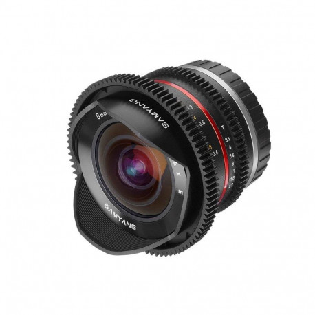 Samyang 8mm T3.1 Fuji X VDSLR Fish-eye