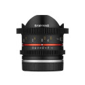 Samyang 8mm T3.1 VDSLR Fish-eye objektiiv Sony E