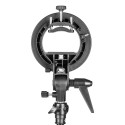 Quadralite Reporter S-holder for studio light modifiers