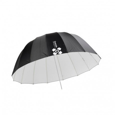 Quadralite Deep Space 105 white parabolic umbrella