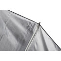 Quadralite Deep Space 105 srebrny parasol paraboliczny