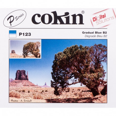 M Cokin filter P123 Gradual Blue B2