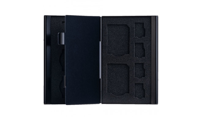 Genesis Gear Card Storage Box 5SD+4TF Black