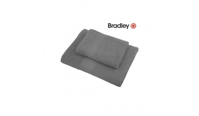 Bradley Полотенце фроте, 50 x 70 см, серое, 5 шт