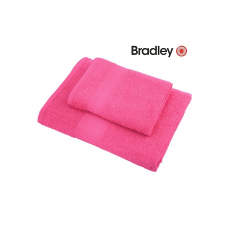 Bradley Полотенце фроте, 100 x 150 см, фуксия, 3 шт