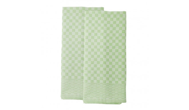 Bradley köögirätik, 40 x 60 cm, ruuduline 2 tk, roheline