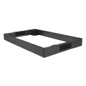 PLINTH FOR 800X1000 FREE-STANDING CABINETS (FF01 & FF02 SERIES) BLACK LANBERG