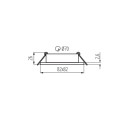 CEILING LIGHTING DALLA CT-DTL50-W
