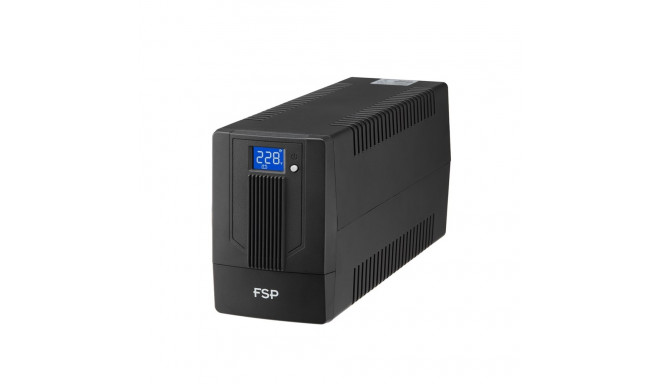 FSP iFP 800 line-interactive katkematu toiteallikas (UPS) 0.8 kVA 480 W 2 AC pistikupesa