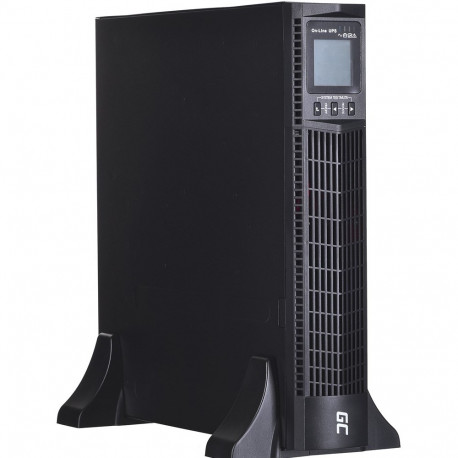 Green Cell UPS13 rack UPS RTII 1000VA 900W with LCD Display