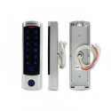 Qoltec 52445 Code lock DIONE with RFID reader Code | Card | key fob | Doorbell button | IP68 | EM