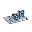 DeepCool ICE EDGE MINI FS V2.0 Processor Air cooler 8 cm Black, Blue, Silver 1 pc(s)