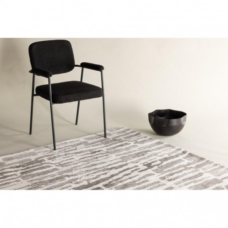 Vaip Milos 290x200 cm, valge/hall