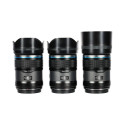 SIRUI SNIPER LENS APS-C AF KIT 23, 33 & 56MM F1.2 Z-MOUNT BLACK CARBON