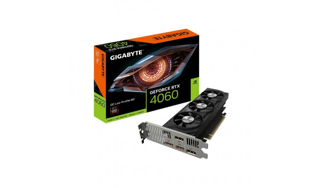 "RTX 4060 8GB Gigabyte OC Low Profile GDDR6 3Fan"