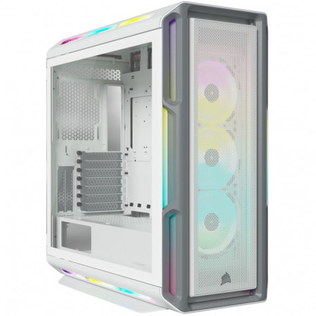 "Midi Corsair iCUE 5000T RGB TG White"