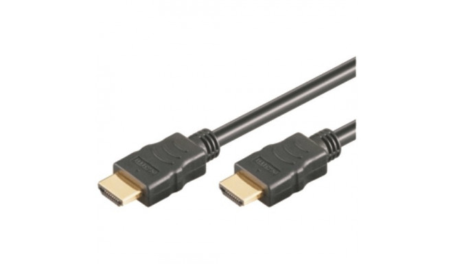 "HDMI (ST-ST) 1m HighSpeed Anschlusskabel 4K Eco Schwarz"