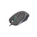 Wired gaming mouse Nemesis C340 4000 DPI RGB LED programmable buttons black