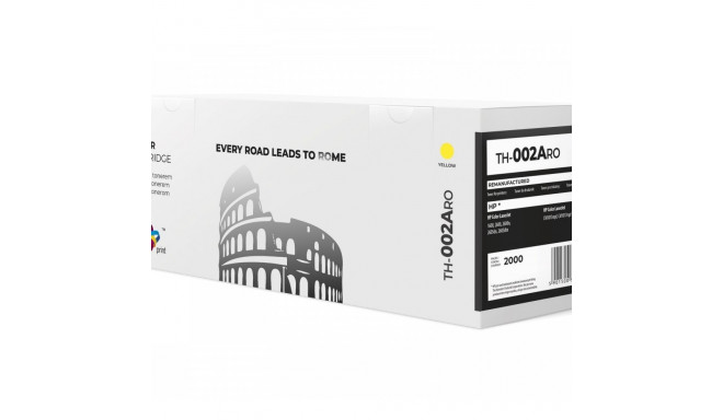 Toner TH-002ARO (HP Q6002A) Yellow remanufactured new OPC