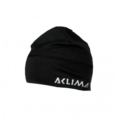 LightWool Beanie Jet Black müts -