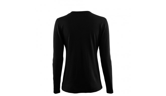 Me LightWool Undershirt LS 140 Black särk - XXXL