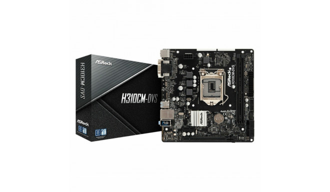 Emaplaat ASRock H310CM-DVS LGA 1151 Intel H310