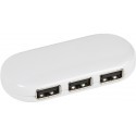 Vivanco USB hub 4-port USB-C, valge (34305)